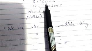 Lec 2 || Python || Variable | Comments | Characteristics | Operators | Strings | Functions of Python