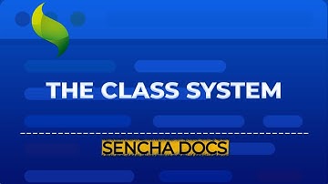 EXT JS | O SISTEMA DE CLASSES | TEORIA