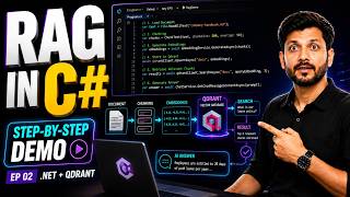 RAG with C#: Build a Real AI Q&A App | .NET + Qdrant — EP 02 (In Hindi)