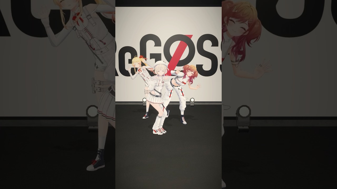 #ReGLOSS 7th Single #アワータイムイエロー リレーダンス♥️💛💜 #Vtuber #shorts