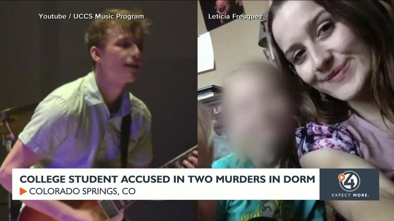 College student accused of two murders in dorm - YouTube