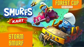 Smurfs Kart - Winner of Forest Cup [Reverse Mode], Storm Smurf #smurf #smurfs #smurfskart screenshot 4