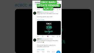 updet CBCC terbaru #cbcc #airdropterbaru #cbcc