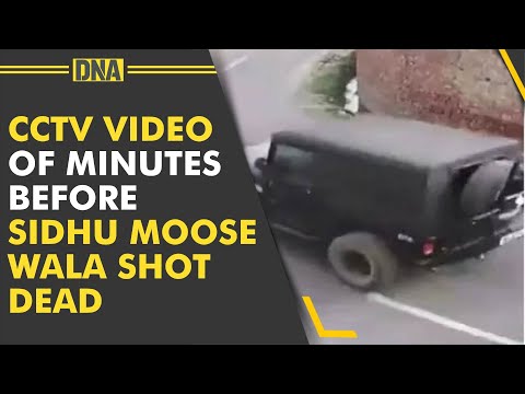 Exclusive CCTV Video: Minutes Before Singer Sidhu Moose Wala Shot Dead