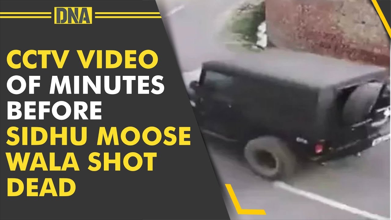 Exclusive CCTV Video: Minutes Before Singer Sidhu Moose Wala Shot Dead