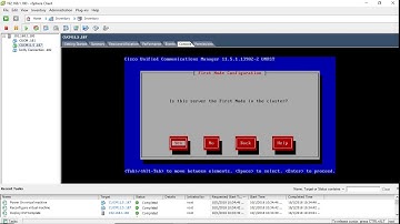 Cisco CUCM Installation Call Manager v11 5
