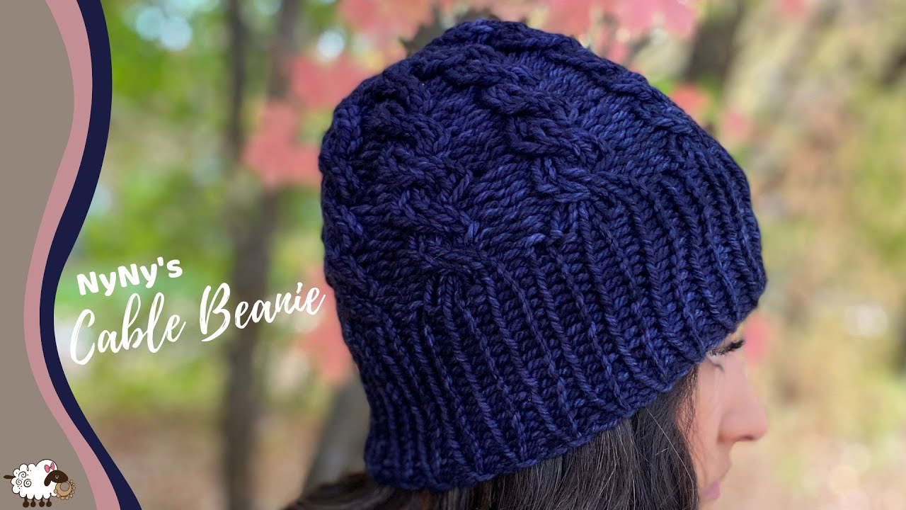 E-we's Cable Beanie Video – LOOM KNIT