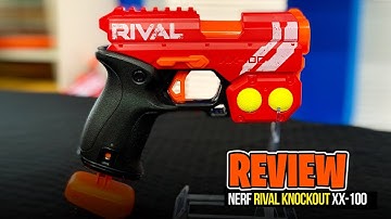 [REVIEW] Nerf RIVAL Knockout XX-100, Unboxing, Firing Test, Chrono & Review
