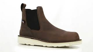 Mens Danner 6 Wedge Sole Slip-On Work Boot (U.S.A. Built) 15481