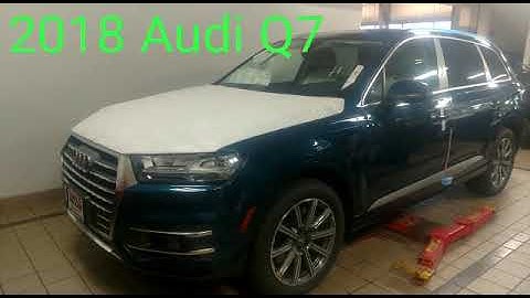 2018 Audi Q7 remote start system