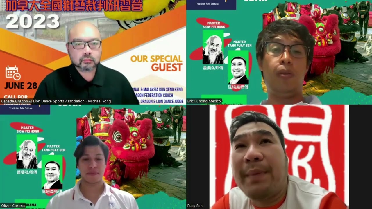 Canada National Lion Dance Judging Course 2023