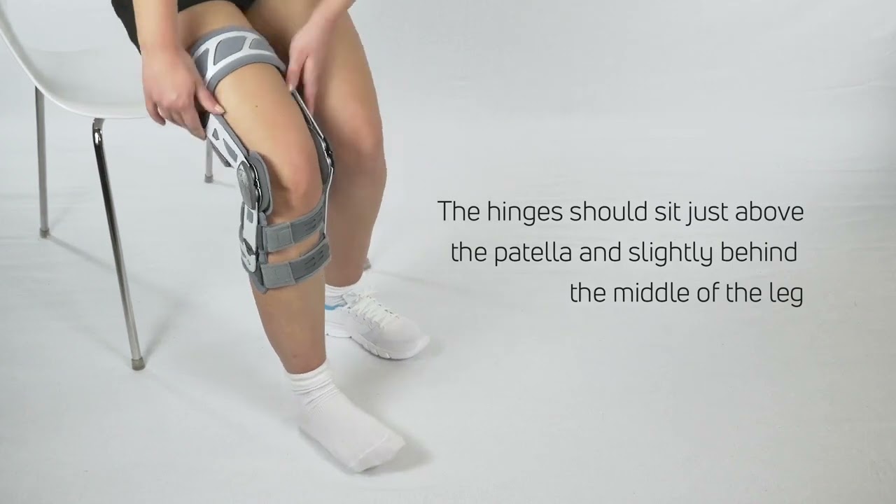DonJoy Knee OA Nano Brace Fitting Video