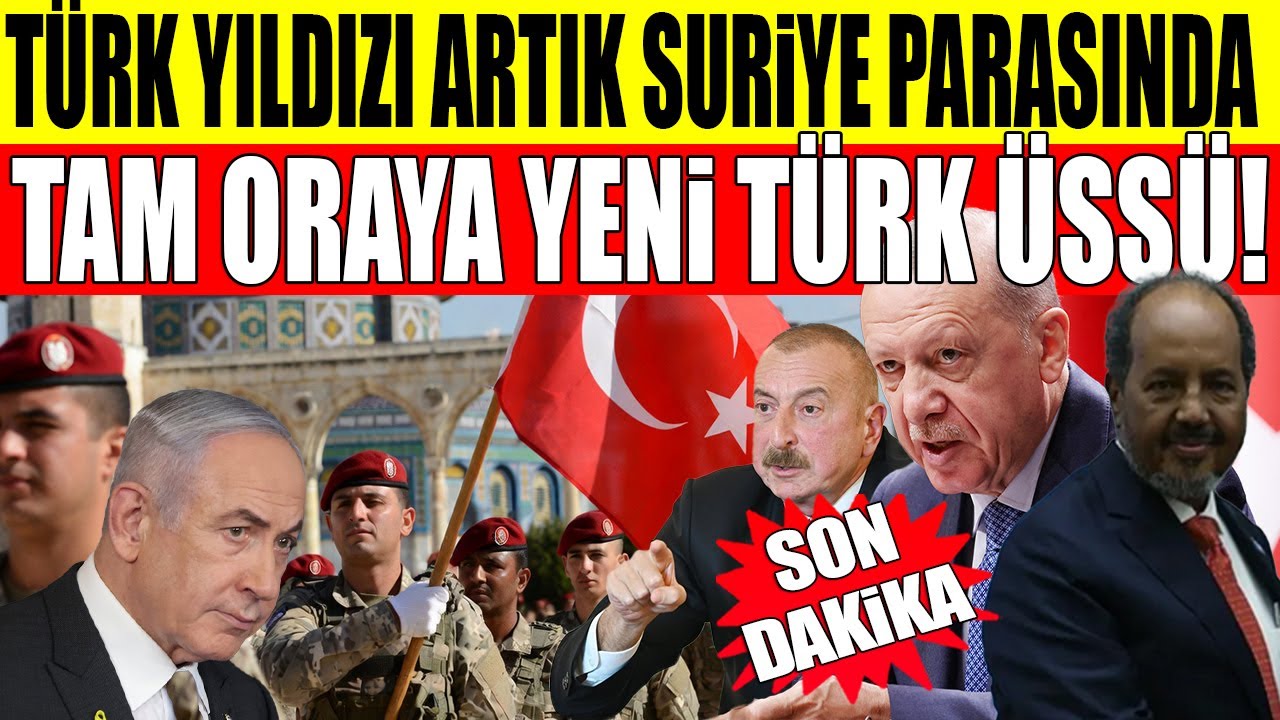 AZERBAYCAN'DAN İSRAİLE ŞAMAR!- YENİ TÜRK ÜSSÜ KIZILDENİZİN GİRİŞİNE!