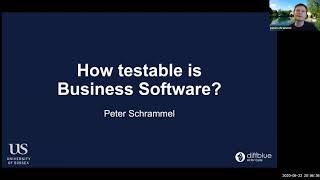 Invited talk: How testable is business software by Peter Schrammel
