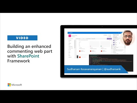 Building an enhanced commenting web part with SPFx
