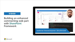 Building an enhanced commenting web part with SPFx