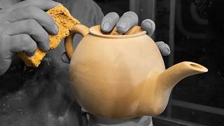 Pottery and Crafting the Eccentric Teapot with No Lid