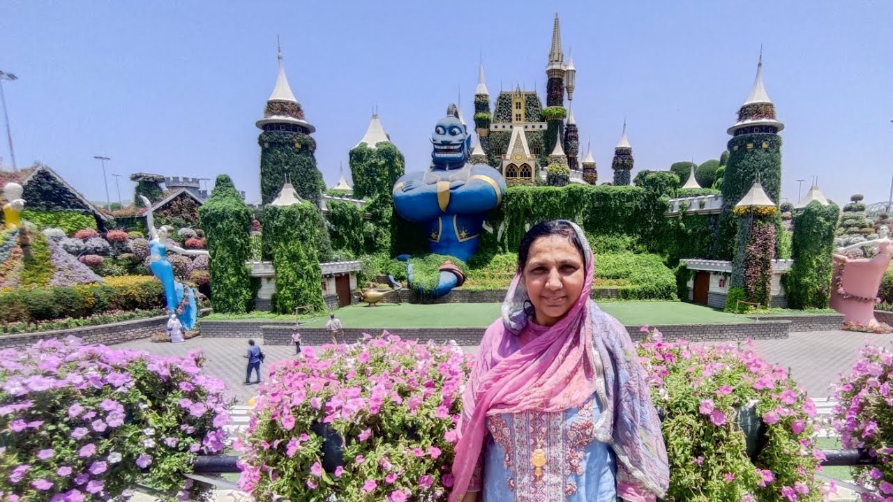Miracle Garden Dubai with Yasmeen