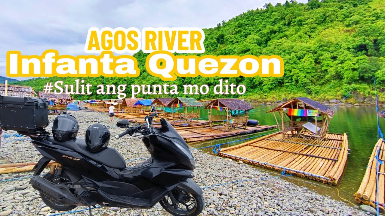 Agos River | Infanta Quezon| Daming riders | Cavite to Infanta Quezon | #hondapcx160 #1