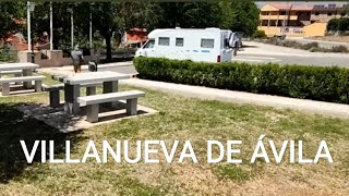 De Valverde de la Vera al Área de AUTOCARAVANAS de Villanueva de Ávila. Los Foodies.