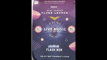 NEHA KAKKAR FLYER LAUNCH @ TKR Educational society