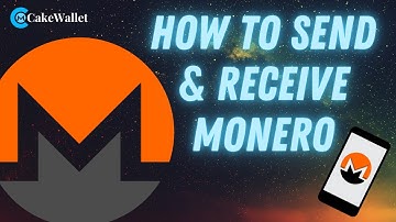 How to Send & Receive #XMR: Guide to using Monero - CakeWallet #Monero Tutorial