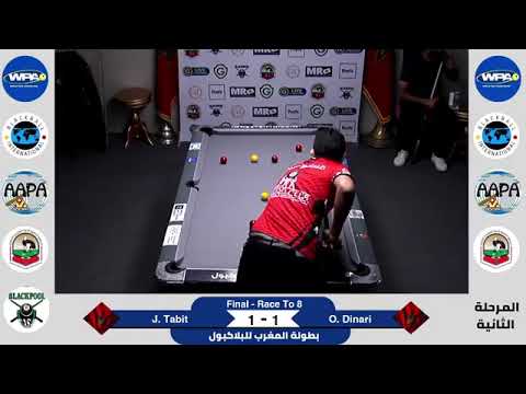 Final Jaouad Tabit vs Omar Dinari - Race to 8