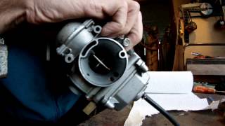 KEIHIN CVK carb - testing vacuum slide