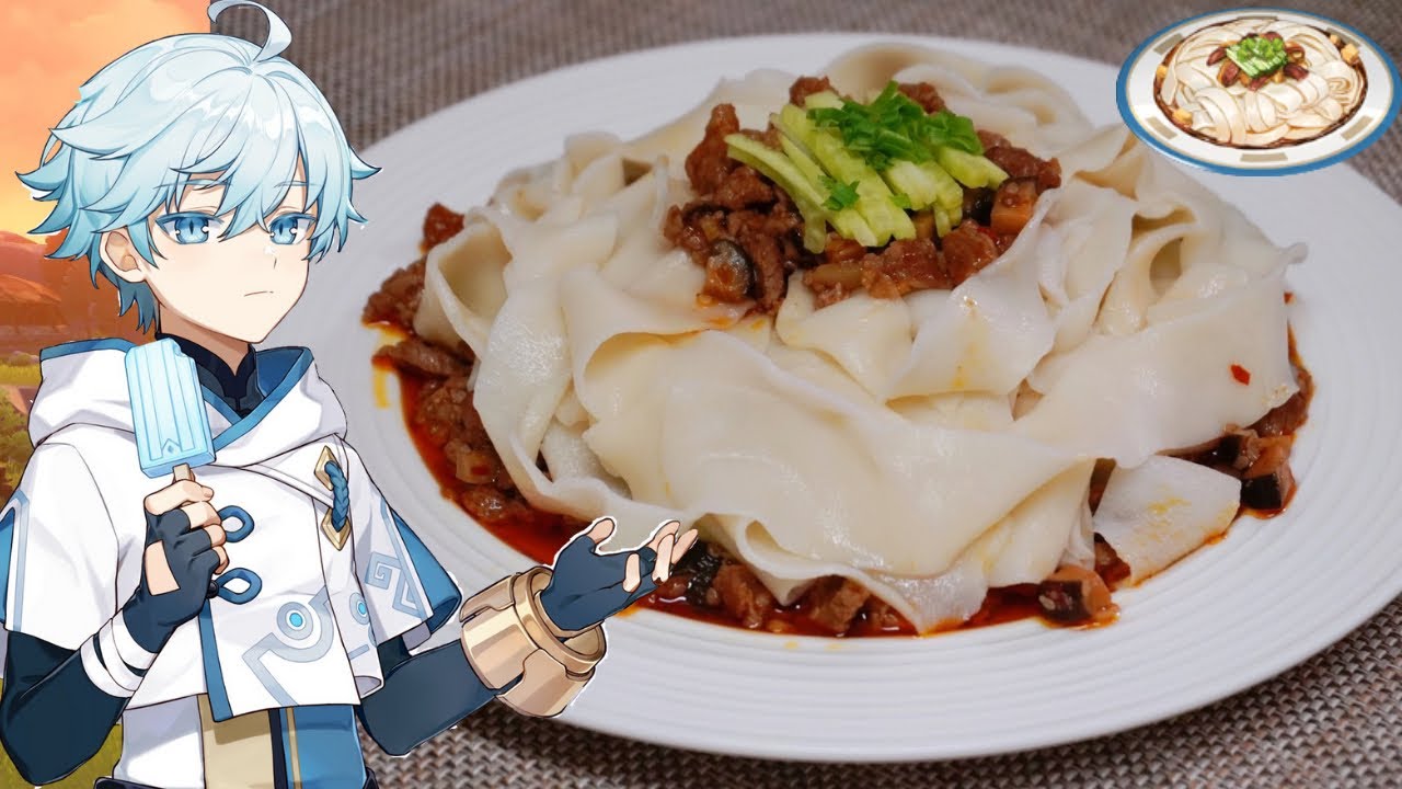 Genshin Impact Recipe Chongyun’s special dish, "Cold Noodles with