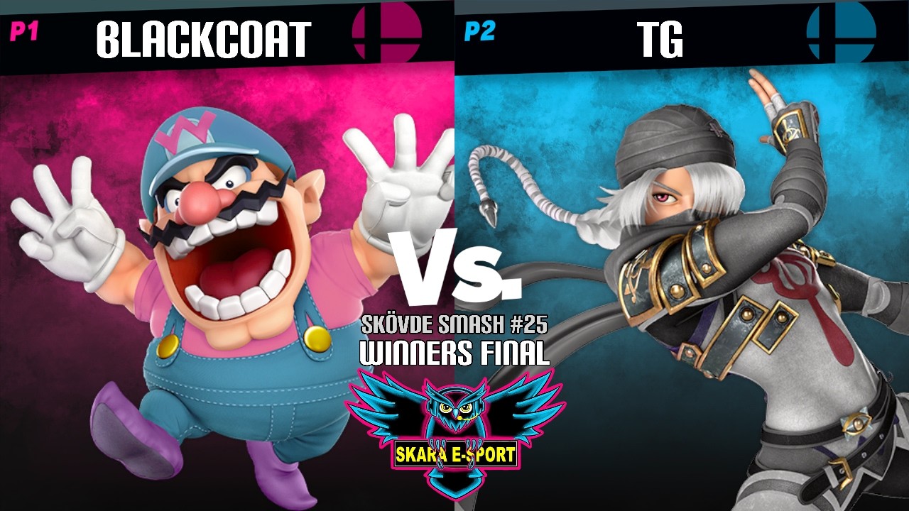 Blackcoat vs TG | Skövde Smash #25 Ultimate | Winners Final