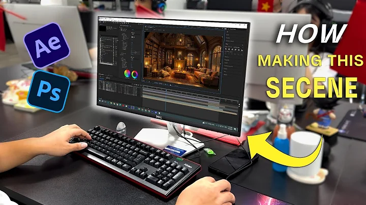 How I Make Cozy Jazz Ambience Videos 🎬 Behind the Scenes with After Effects & Photoshop