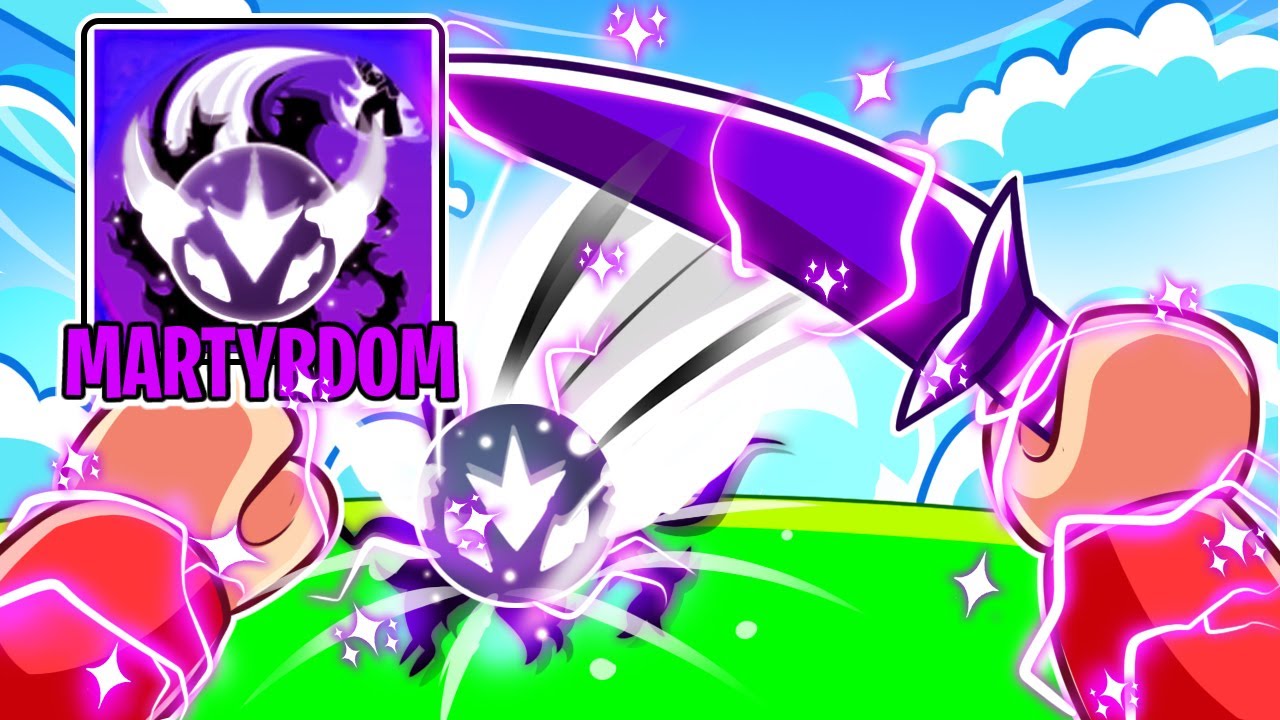 *NEW* MARTYRDOM Ability In Roblox Blade Ball!!