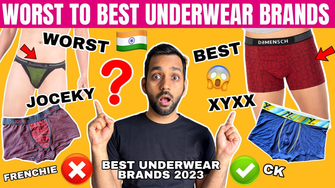BEST UNDERWEAR BRANDS FOR MEN IN INDIA 2023, Men's Underwear Guide