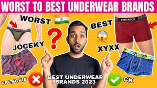 BEST UNDERWEAR BRANDS FOR MEN IN INDIA 2023 | Men's Underwear Guide | WORST TO BEST UNDERWEAR BRANDS screenshot 3