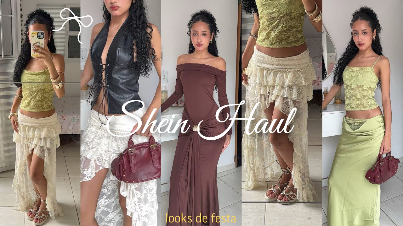 comprinhas da shein: abrindo os melhores looks de festa💗✨