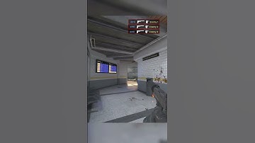 USP 5 HS Ace on Overpass #counterstrikeclips  #csgo  #cs2  #gaming