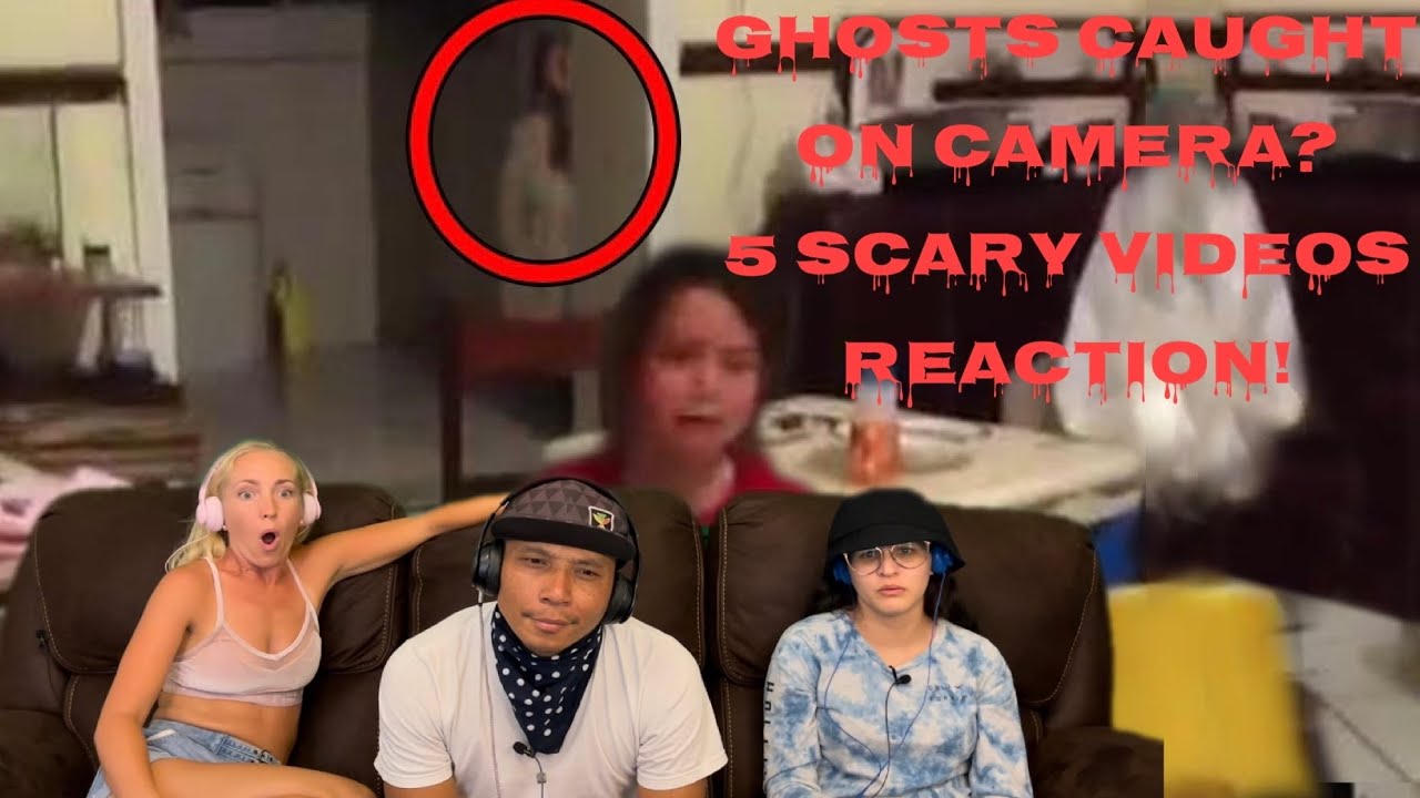Ghosts Caught On Camera? 5 Scary Videos Reaction!