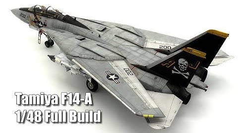 1/48  F14-A Tomcat "Jolly Rogers"  Tamiya Full Build