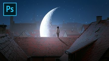 Photoshop Moonlight Effect - Fantasy Photo Manipulation Tutorial