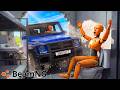 Prison Escape in a Mercedes G-Class (BeamNG.drive)
