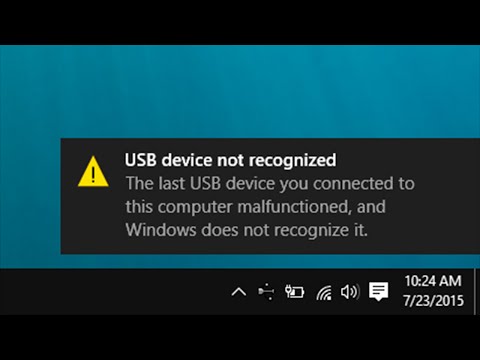 How To Fix USB Device Not Recognized in Windows 10 | Foci