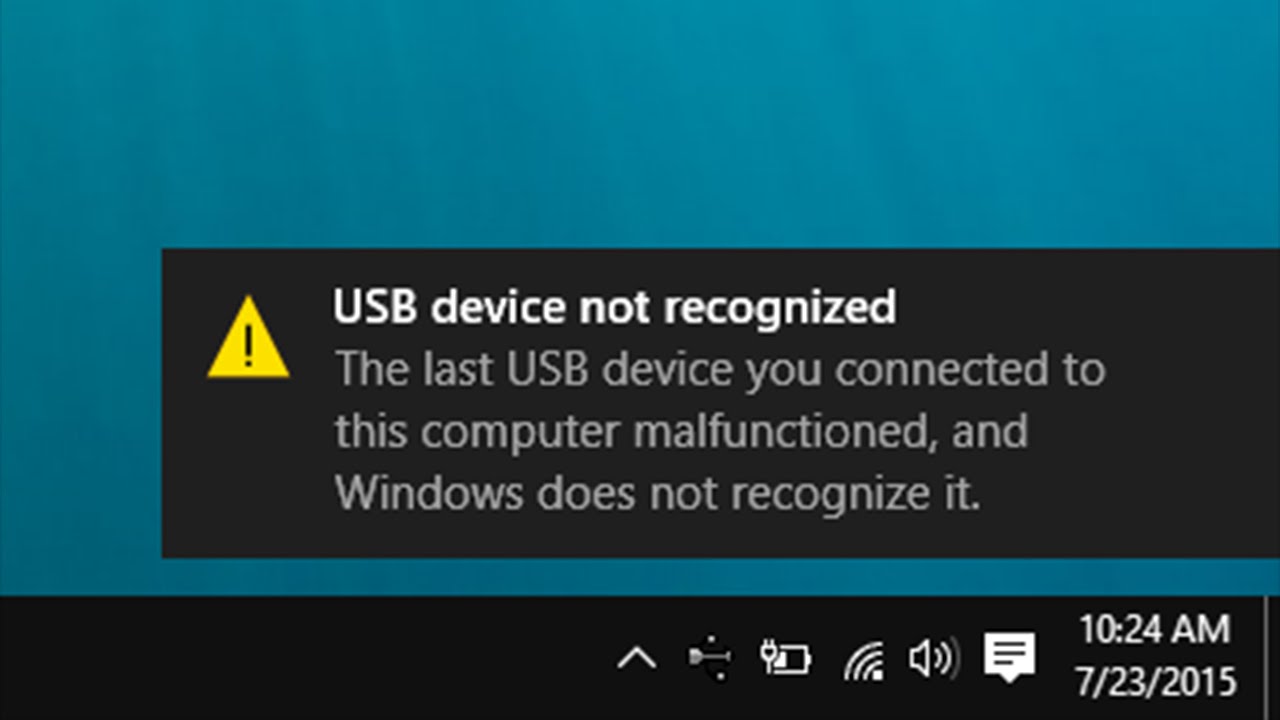 My Usb Stick Is Not Recognized 119