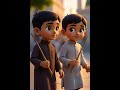 A boy with a friend🤗#viral #animation#moving