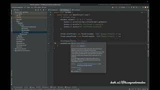 Java Multihreading & Concurrency #3 - Creating and stopping threads, Daemon Thread, Multiple threads