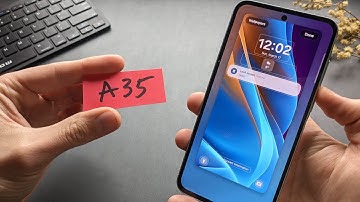 LockScreen on Samsung Galaxy A35 5G (Customize /Add More Widgets / Change clock Style )