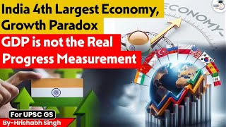India’s Economic Rise: 4th Largest GDP, But Unequal Progress | StudyIQ UPSC MAINS AND OPTIONALS