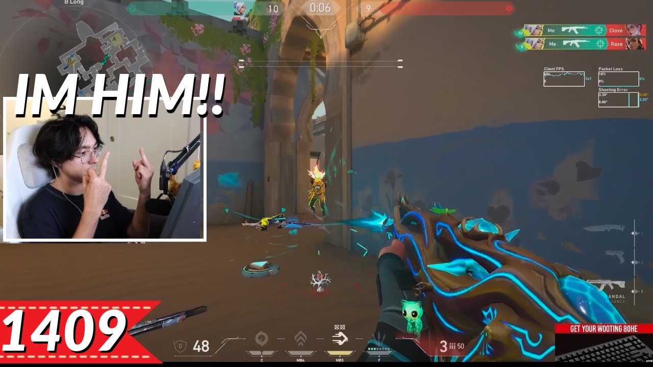 Tenz Carries s0m And Hamy In Trio !!! |  Most Wacthed VALORANT Clips Today V1409