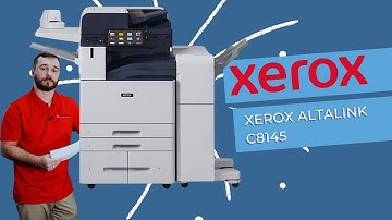 Quick printer overviews: Xerox® AltaLink C8145