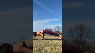 Sun Salutation A #yoga #sunsalutation #jumpback