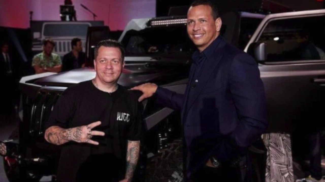 Alex Rodriguez in Jeep Wrangler Celebrity Customs Competition | Steve  Landers CDJR - YouTube